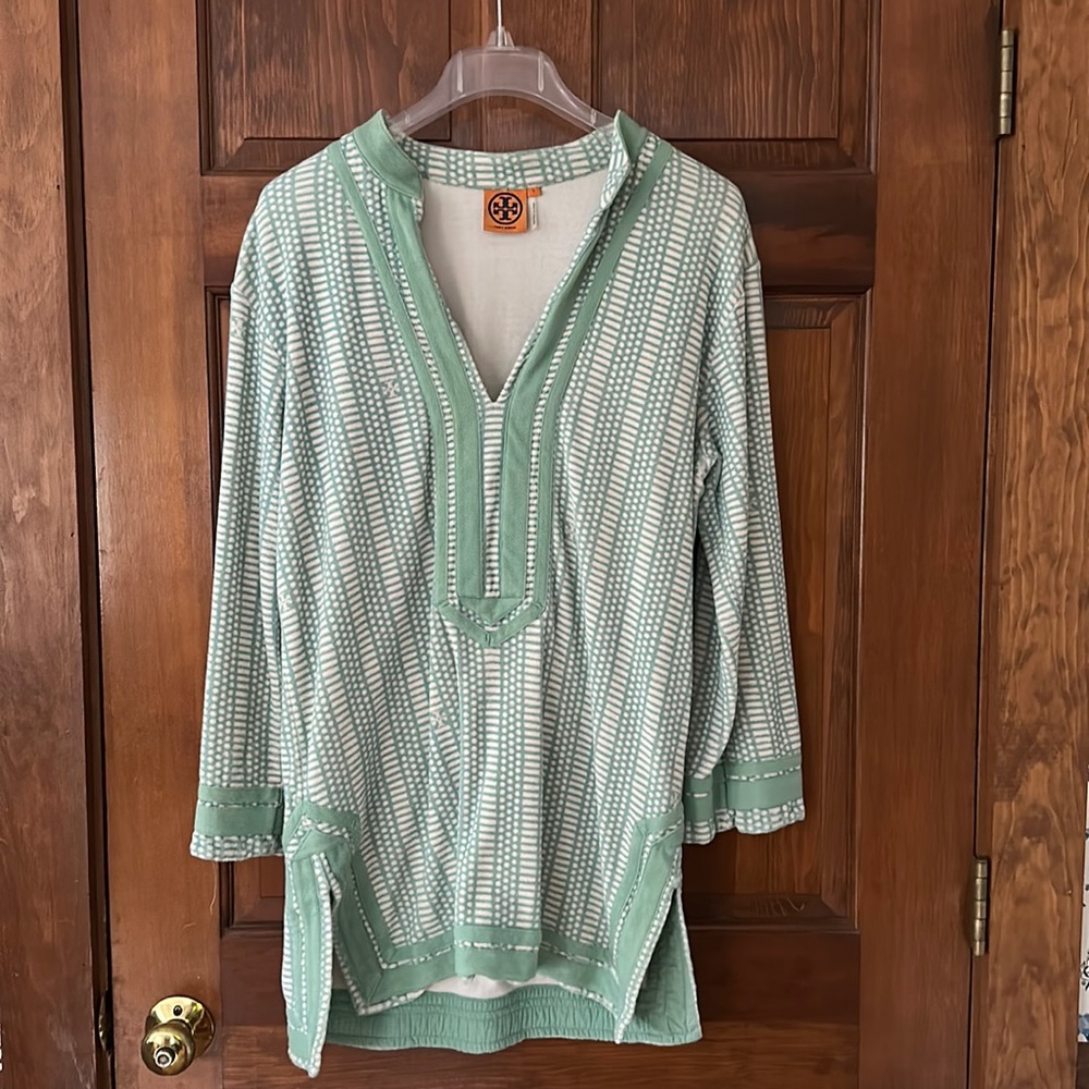 Tory Burch Seafoam Tunic